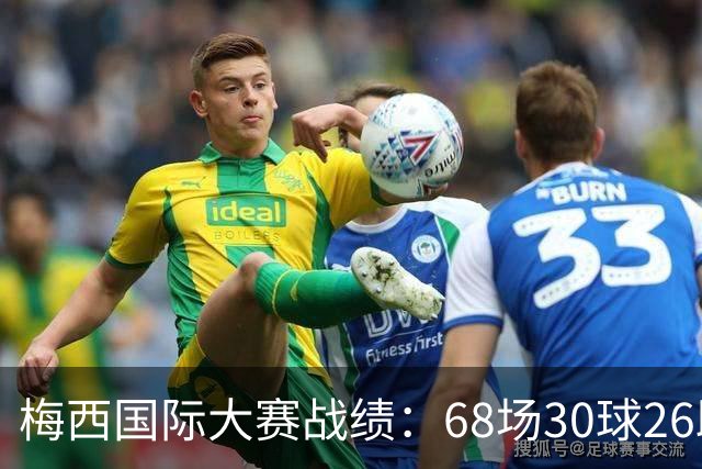 梅西国际大赛战绩：68场30球26助攻，13届大赛3冠5亚4MVP